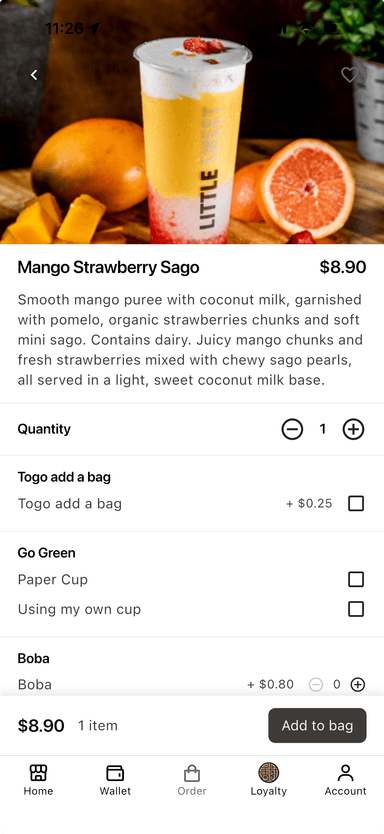 App screenshot